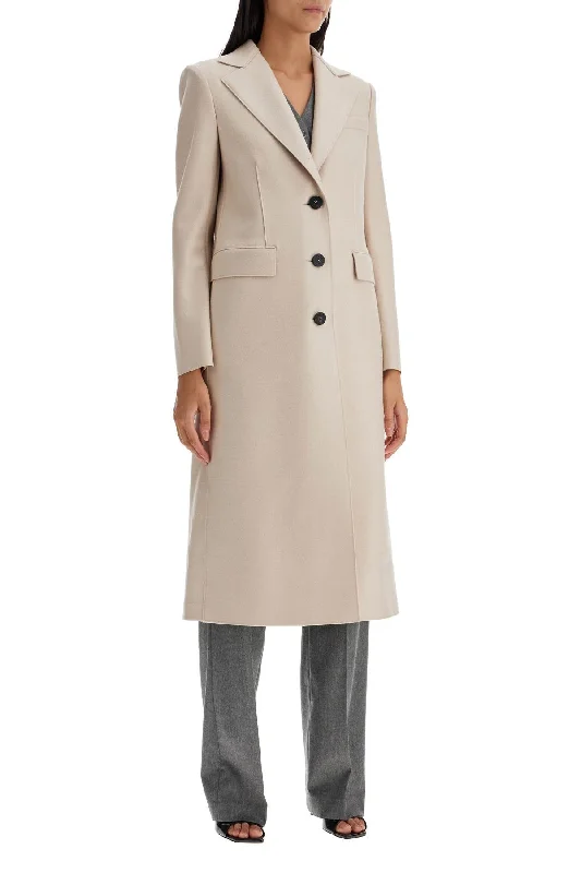 Buy More, Save More Harris Wharf London Single-Breasted Coat In Pressed Wool