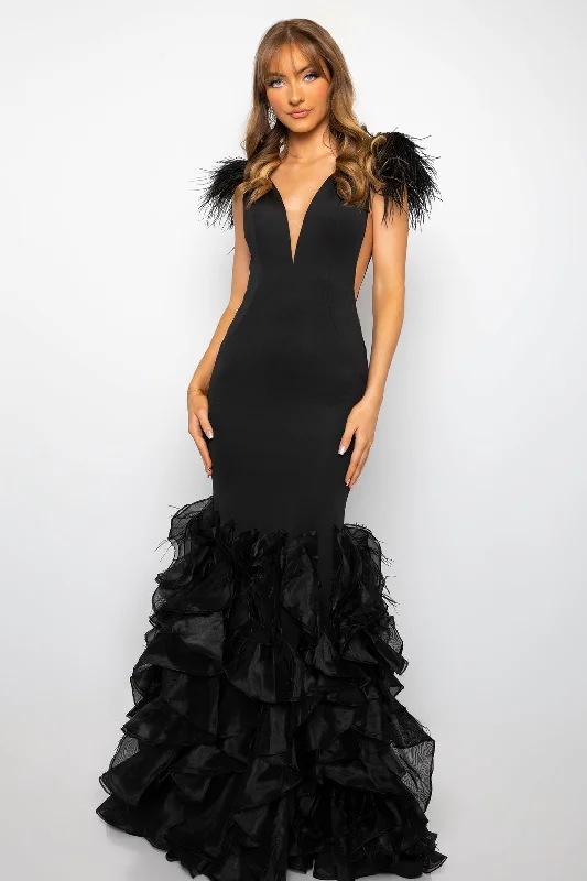 Major Savings Ava Presley 39312 Long Formal Mermaid Evening Prom Gown
