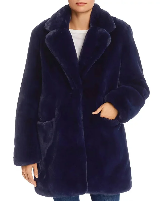Daily Specials Sophie 2 Car Coat In Violet