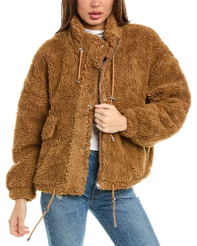 Reduced Prices Stella + Lorenzo Teddy Fleece Jacket