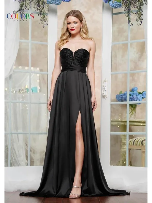Deal Dash Colors 3433 Evening Long A Line Formal Prom Dress