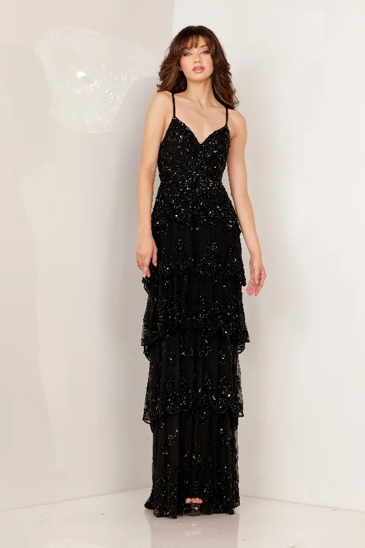 Super Bargain Aleta 1190 Long Beaded Prom Formal Dress