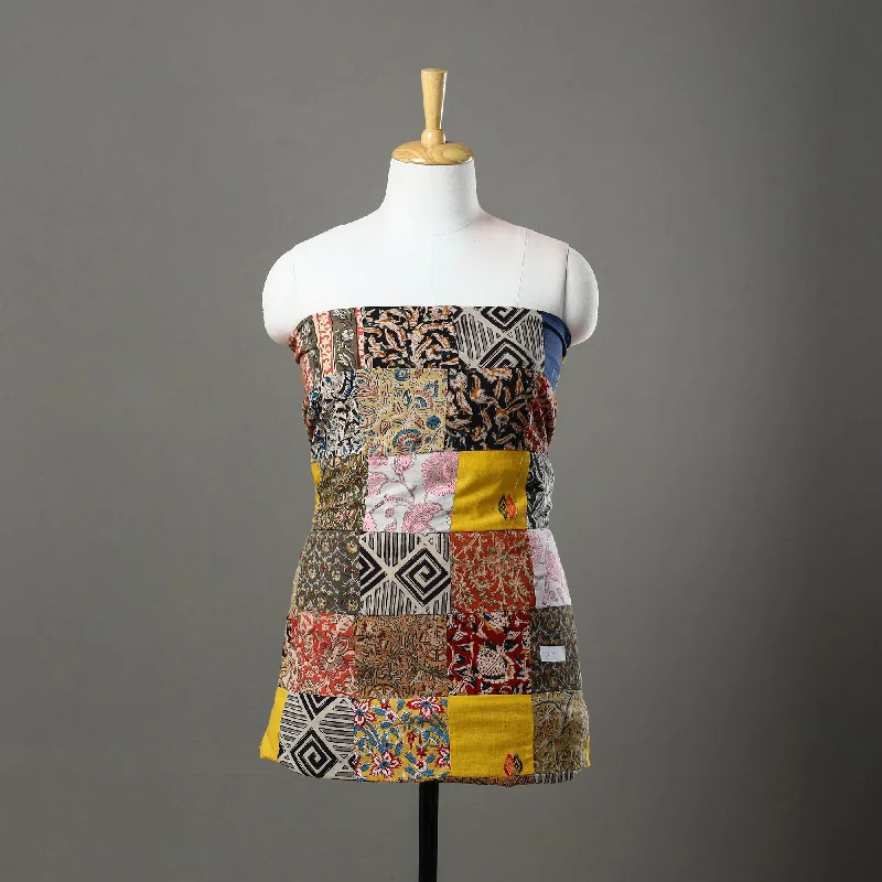 Can't Miss Multicolor - Handcrafted Patchwork Cotton Kurta Material (2.6m) 46