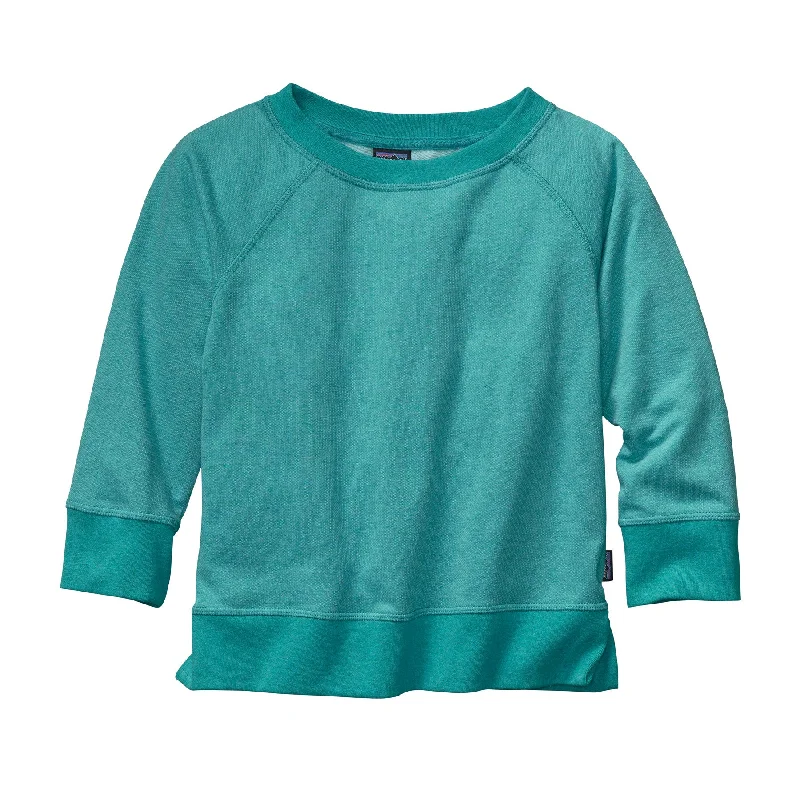 One-DAY Sale Girls' Lightweight Fleece Crew