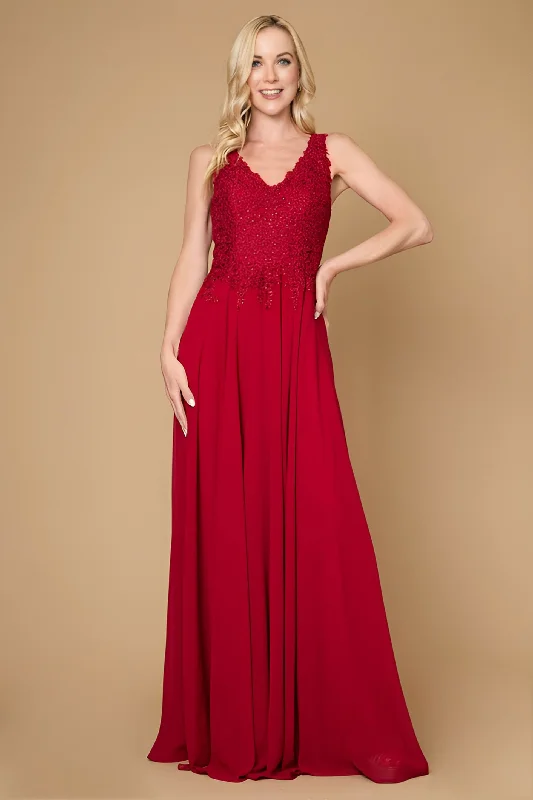 Special Promotion Long Formal Dress Plus Size Evening Gown Burgundy