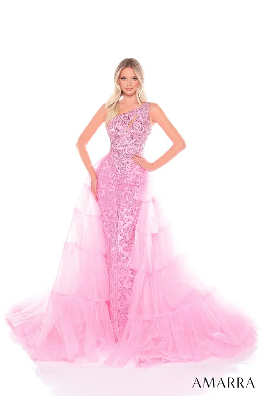 Best Seller Amarra 88147 Long Mermaid Formal Evening Prom Dress