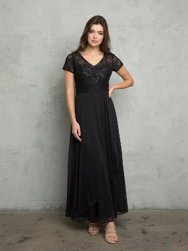 Take Advantage Eva Fashion 3486 Long A Line Formal Mother of the Bride Dress