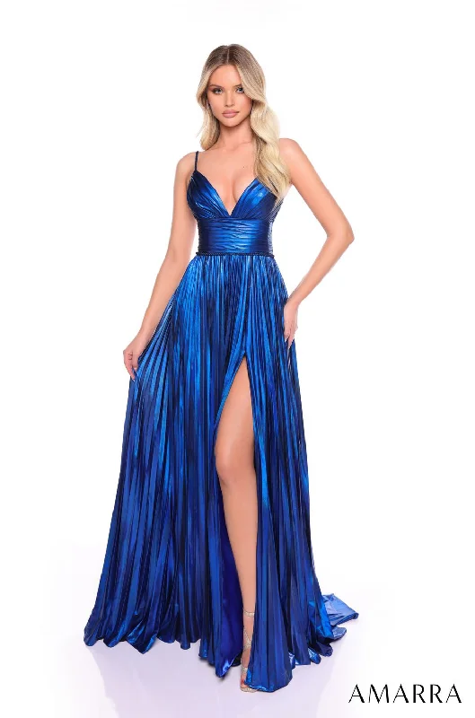 Reduced Prices Amarra 88096 Formal Long Fitted Evening Prom Dress