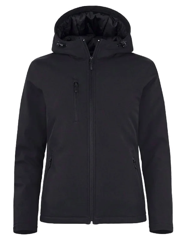 Super Sale Women's Equinox Insulated Softshell Jacket In Black