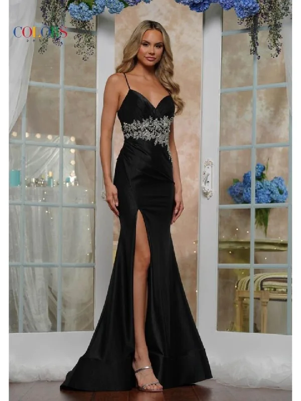 Deal Explosion Colors 3516 Long Beaded Formal Evening Prom Dress