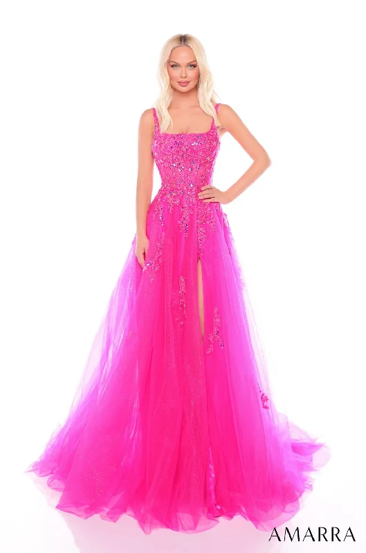 Price Reduction Amarra 88084 Long A Line Formal Evening Prom Dress