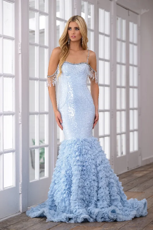 Don't Wait Ava Presley 28598 Long Formal Sequin Prom Dress