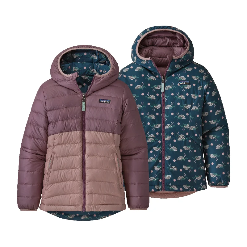 Early Access Girls' Reversible Down Sweater Hoody