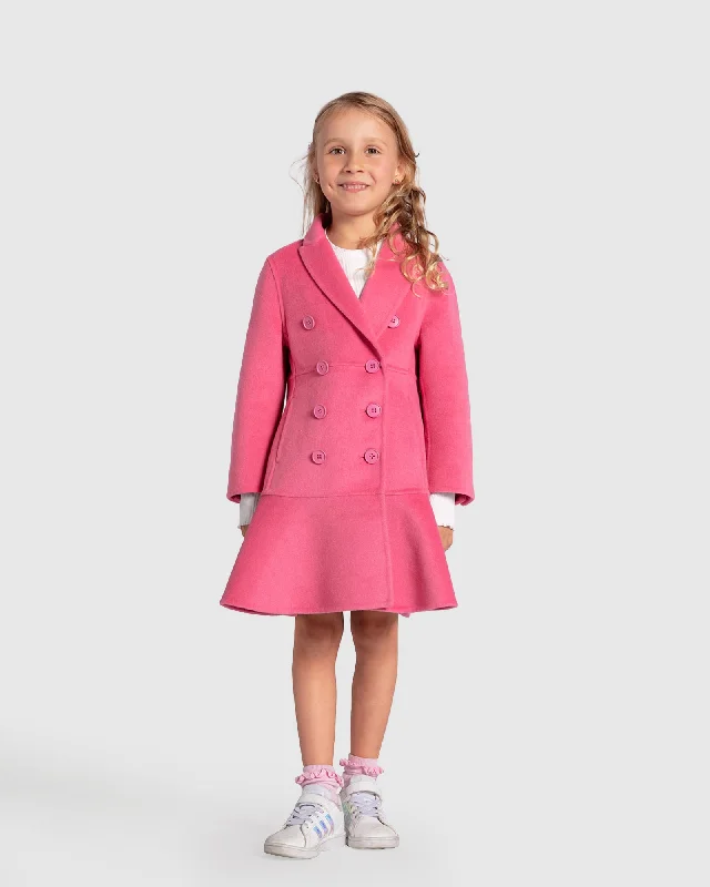Bargain Prices Good Manners Wool Blend Fitted Coat
