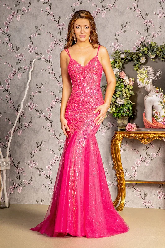 Holiday Sale Sequin Mermaid Long Prom Dress