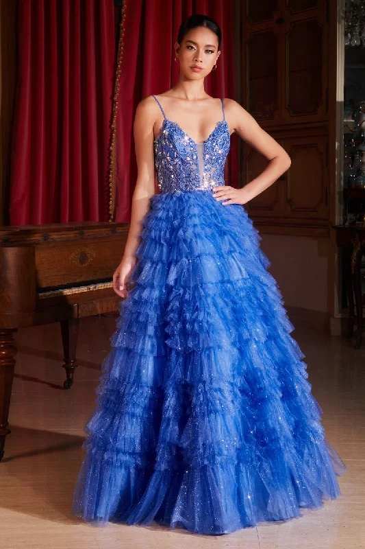 Doorbuster Deal Cinderella Divine C152 Formal Prom Long Ball Gown