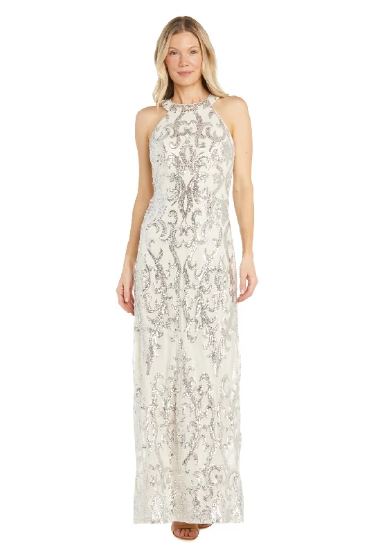 Value Deals R&M Richards 6616 Sequin Long Formal Prom Dress