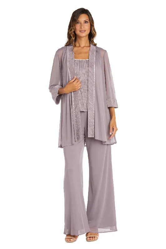 Stock Clearance R&M Richards 9084D Long Formal Jacket Pantsuit