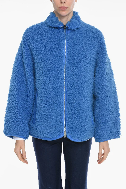 Special Savings Stand Studio Front Zipped AZALEA Teddy Jacket