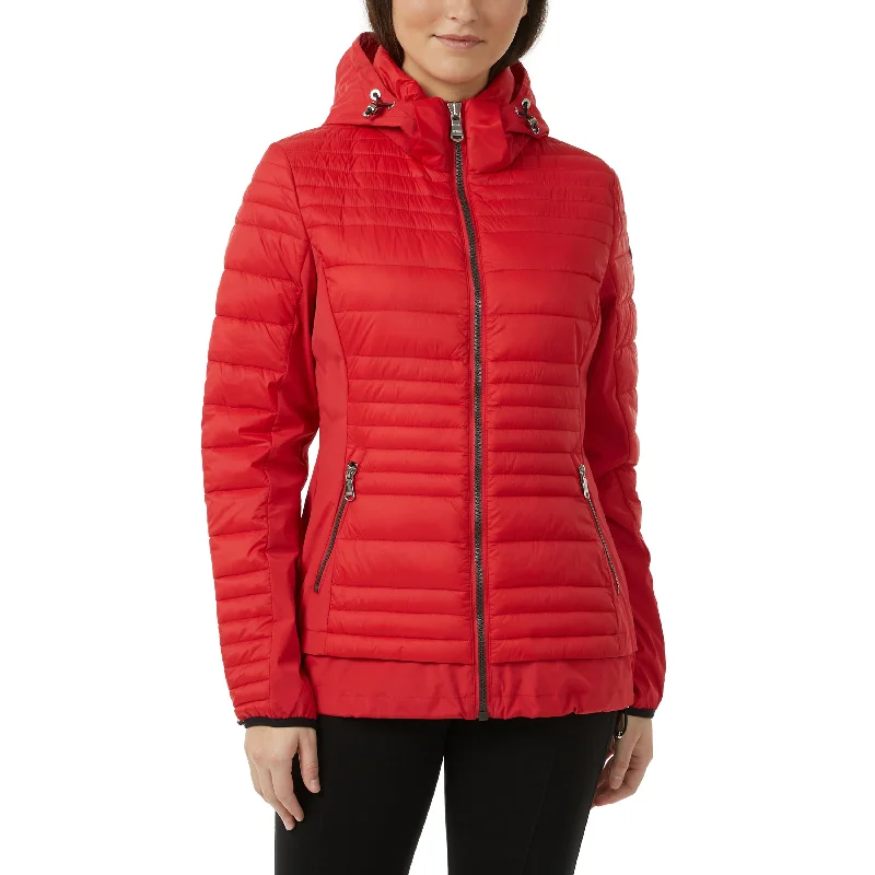 Must-Have Deals Pajar Women's Makani Channel Quilted Light Weight Mixed Media Jacket
