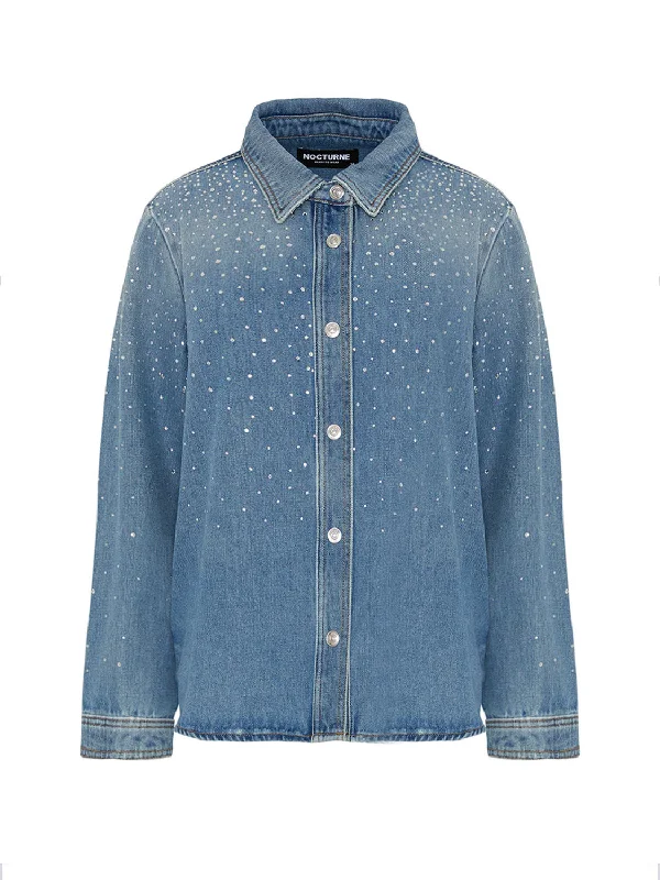Markdowns Lapel Collar Jean Jacket