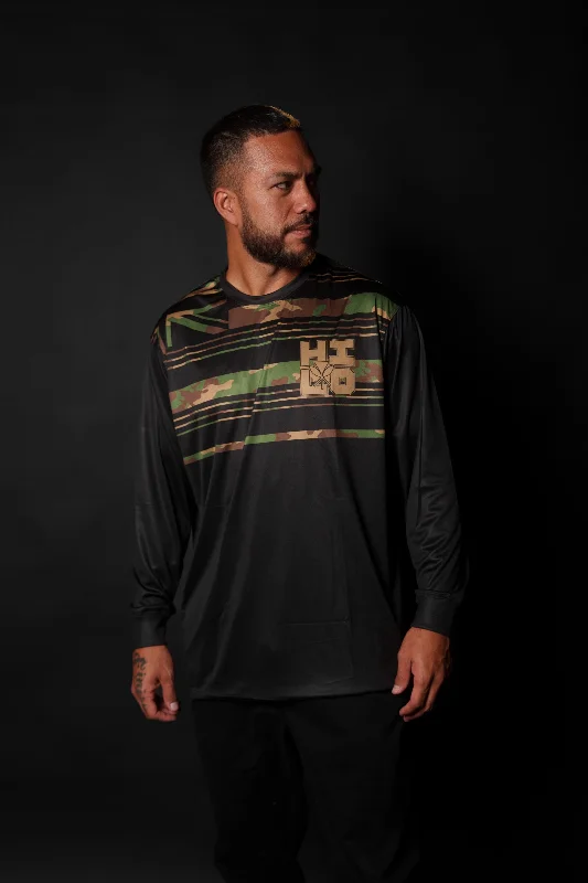 Final Clearance HILO CAMO FLAG DRI-FIT LONGSLEEVE