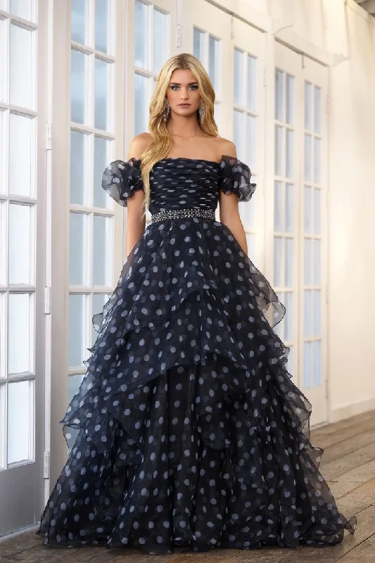 Customer Appreciation Sale Ava Presley 39318 Long A Line Formal Prom Dress
