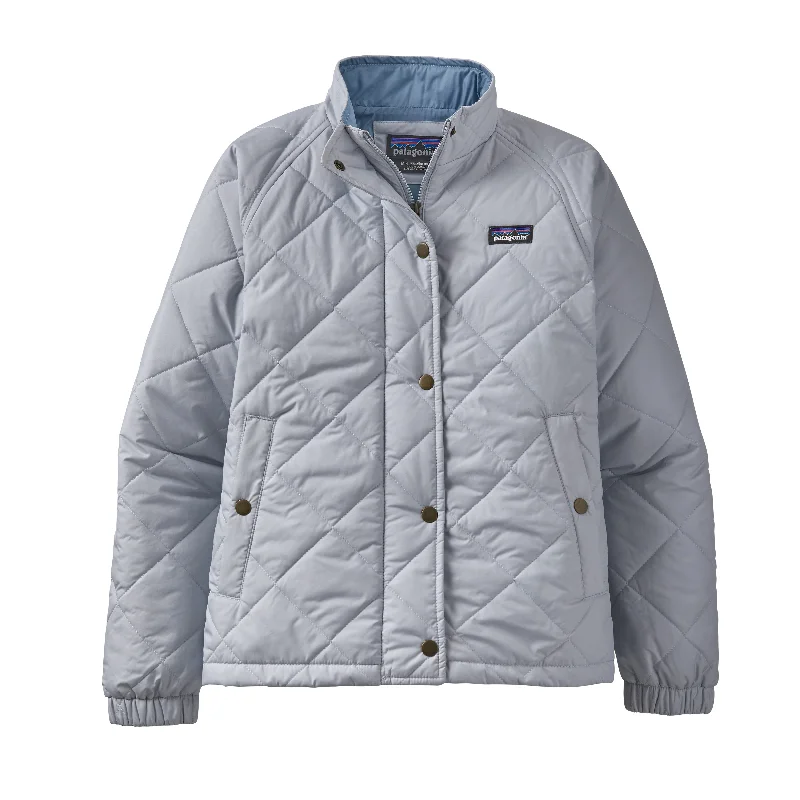 Hurry In Girls' Diamond Quilt Jacket