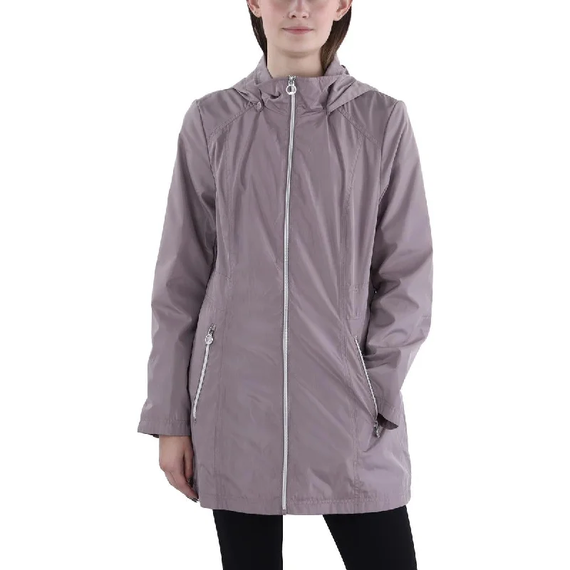 Instant Discount Womens Lightweight Hooded Raincoat