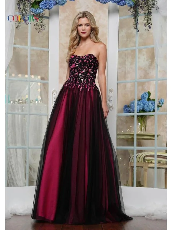 Special Promotion Colors 3495 Beaded Ball Gown Long Formal Prom Dress