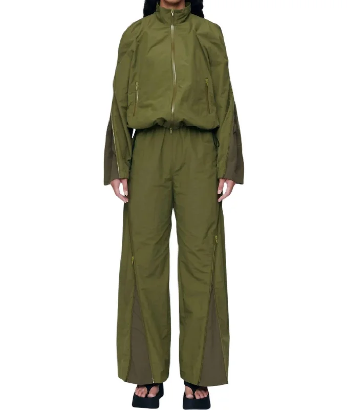 Big Discounts Zipper Bungy Jacket In Khaki