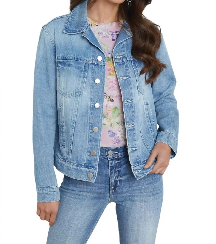 Final Markdown Mack Oversized Denim Jacket In Palisade