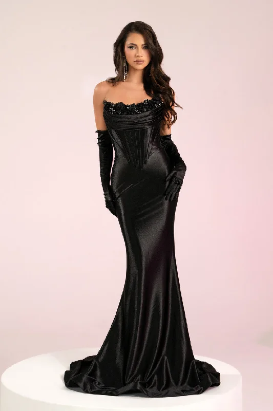 Fantastic Offers Portia and Scarlett PS24410 Long Fitted Formal Beaded Prom Dress