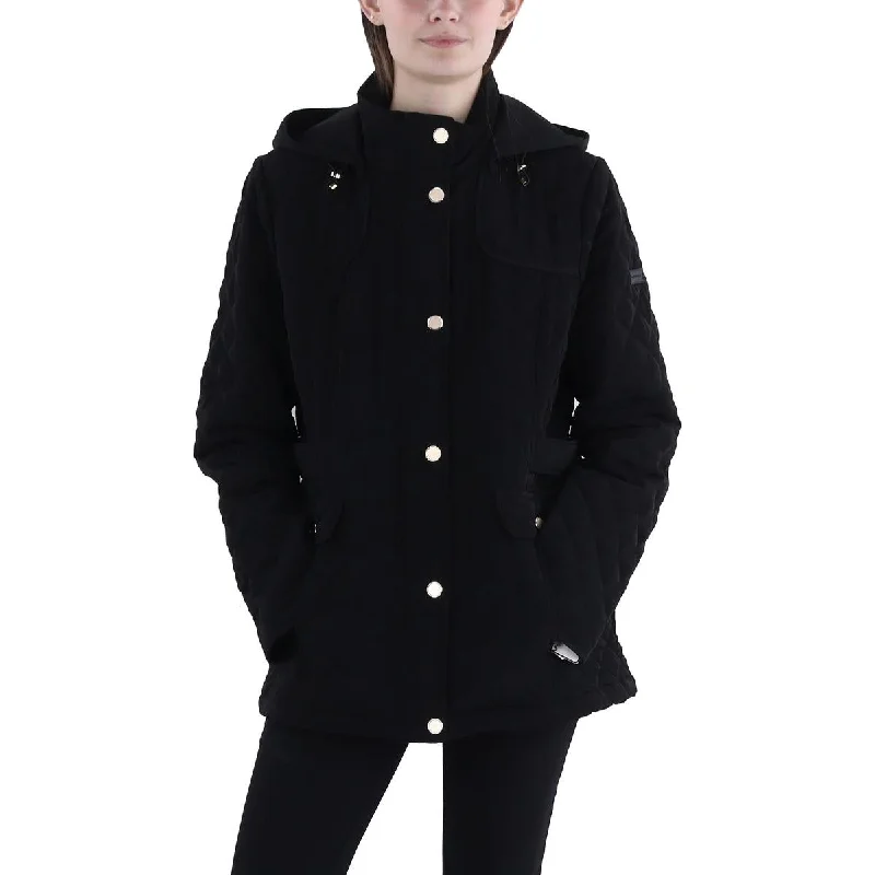 Price Rollback Womens Hooded Short Quilted Coat