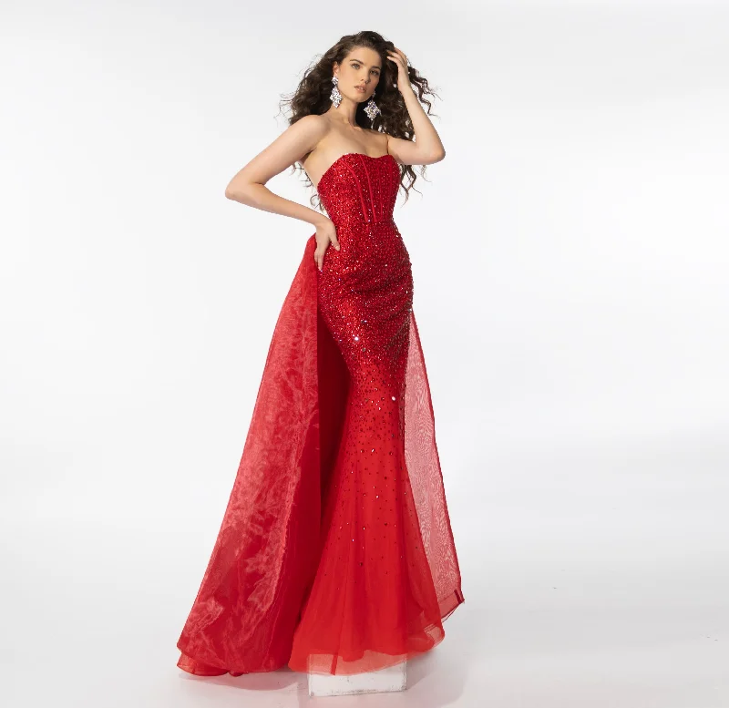 Clearance Event Ava Presley 39230 Glitter Long Formal Prom Gown