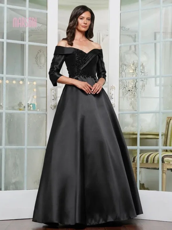 Bargain Prices Marsoni MV1336 Long A Line Ball Gown Formal Dress