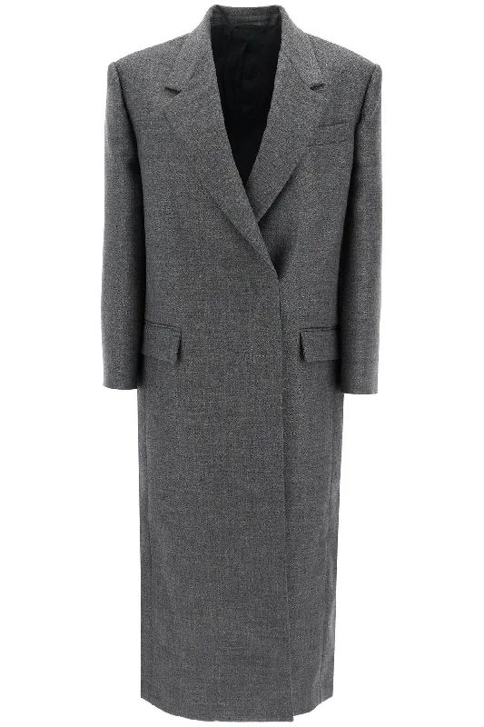 Blowout Sale Brunello Cucinelli Women's Woolen Overcoat In Canvas Fabric