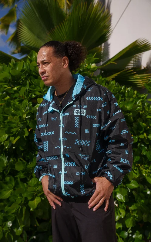 Bargain Prices ʻANO KĀPALA BLACK & MINT WINDBREAKER
