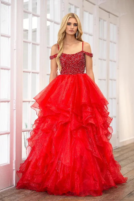 Overstock Ava Presley 28557 Long Formal Evening Prom Gown