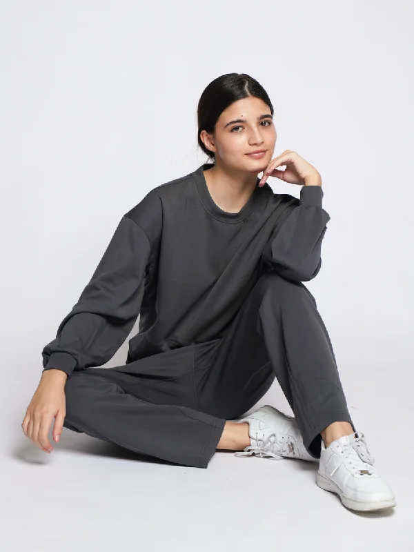 Deal Zone Cozy Oversized Cropped Sweater