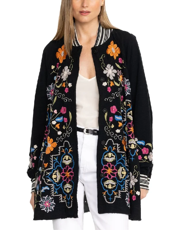 Markdowns Johhny Was Biya Midi Bomber Jacket