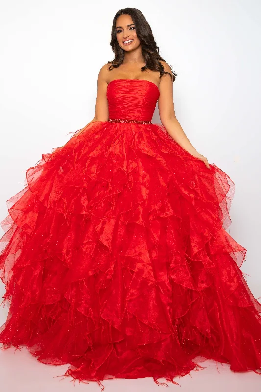 Unmissable Offer Ava Presley 39555 Glitter Formal Long Prom Dress