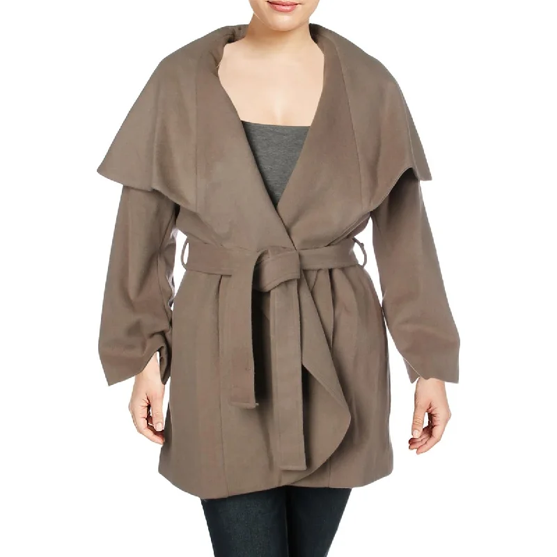 The Best Prices Plus Marla Womens Winter Wool Wrap Coat