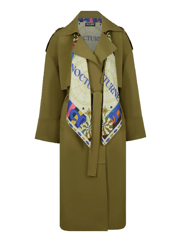 Flash Deals Double-Breasted Trench Coat