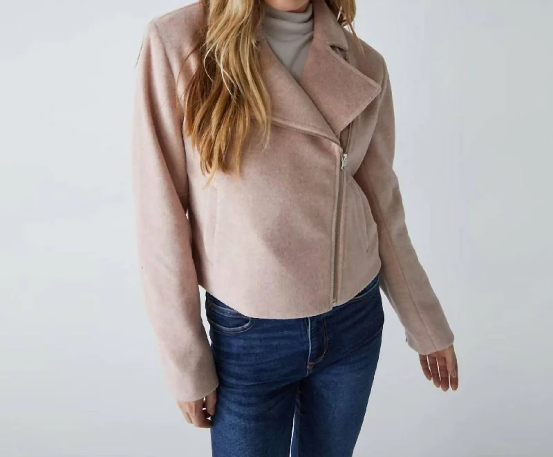 Instant Savings Amelia Moto Jacket In Bliss