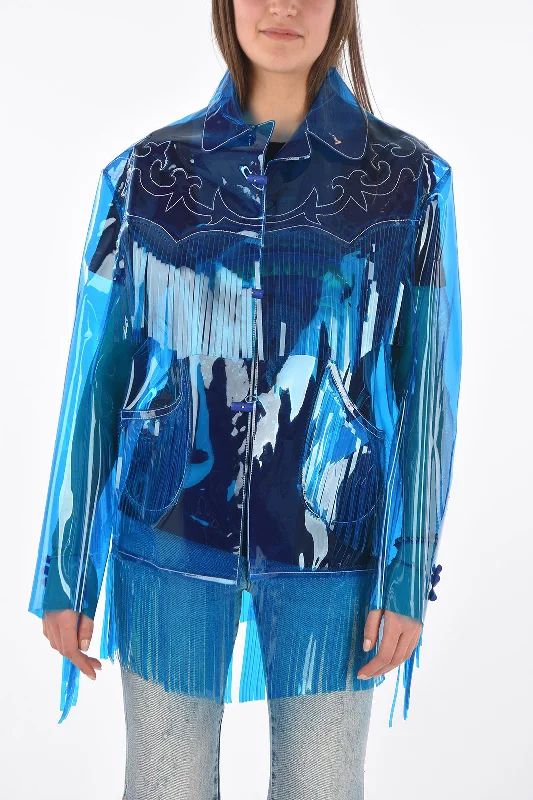 Act Fast Maison Margiela fringed pvc western jacket
