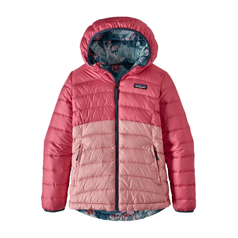 Fantastic Offers Girls' Reversible Down Sweater Hoody