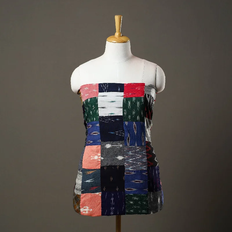 Buy More, Save More Multicolor - Handcrafted Patchwork Cotton Kurta Material (3.25m) 14