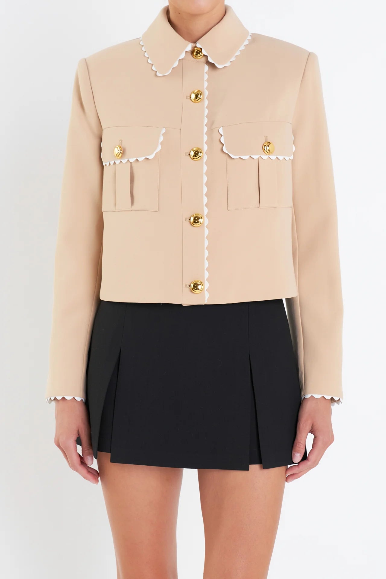 Best Bargains Sara Scalloped Jacket