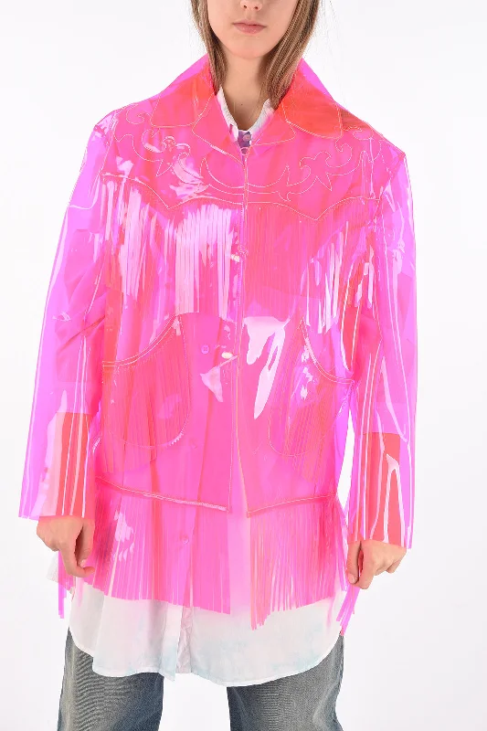 Super Deal Maison Margiela fringed pvc western jacket
